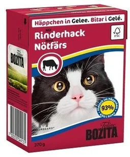 Bozita 16 x 370 g Mielone mięso wołowe w galarecie - Mokra karma dla kotów - miniaturka - grafika 4