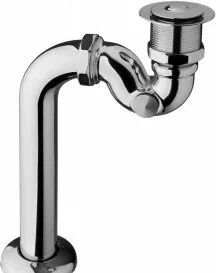 PMD Piramida syfon wannowy Klik-Klak bez przelewu chrom S2 - Syfony - miniaturka - grafika 2