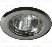 Lampy sufitowe - Kanlux ARGUS CT-2114-C sufitowa Oprawa punktowa MR16 Gx5,3 max.50W chrom - miniaturka - grafika 1