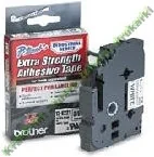 Brother TZ-S221 9mm taśma laminowana z ekstra mocnym klejem, czarny nadruk/białe - Taśmy do drukarek barwiące - miniaturka - grafika 2