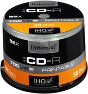 Nośniki danych - Intenso CD-R 700MB 52x Printable 50szt. 1801125 - miniaturka - grafika 1