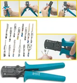 Kombinerki i obcęgi - Hazet Szczypce do zaciskania 4658-10 0.35 mm2 - 1.5 mm2 stos. do nieizolowane ko - miniaturka - grafika 1