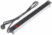 Listwy zasilające - ABCVISION Listwa zasilająca PD-7/RACK DO SZAF RACK - miniaturka - grafika 1