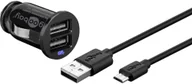 Ładowarki samochodowe - Goobay Ładowarka USB Goobay 71692 2.1 A - miniaturka - grafika 1