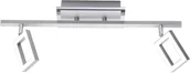 Lampy sufitowe - Paul Neuhaus Plafon Quadratic 2 staal - miniaturka - grafika 1