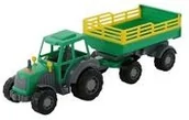 Samochody i pojazdy dla dzieci - POLESIE Majster traktor z przyczepą Nr 2 Poland - miniaturka - grafika 1