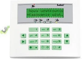 SATEL Manipulator LCD INT-KLCDS-GR - Akcesoria do alarmów - miniaturka - grafika 3