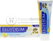 Pasty do zębów - Pierre Fabre ELGYDIUM Kids 50ml - bananowa pasta do zębów mlecznych z fluorem dla dzieci w wieku 2-6 lat (żółta) - NOWOŚĆ! - miniaturka - grafika 1