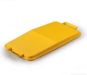 Akcesoria gastronomiczne - Durable DURABIN LID 60 pokrywa do pojemnika 60 l, żółta - miniaturka - grafika 1