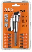 Akcesoria do elektronarzędzi - AEG Nasadka WB1 z dziesięcioma bitami (4932430173) - miniaturka - grafika 1