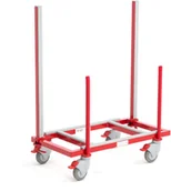 Wózki magazynowe - AJ Wózek do nieporęcznych ładunków 23133 - miniaturka - grafika 1