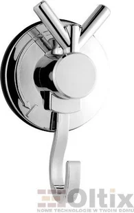 Deante Haczyk ścienny z przyssawką chrom ANH 001K - Wieszaki łazienkowe - miniaturka - grafika 5