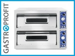 Hendi Piec do pizzy Kitchen Line XL 2x9x35cm - 226957 - Piece, kotły  i płyty grzejne gastronomiczne - miniaturka - grafika 2