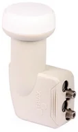 Konwertery satelitarne - ABCVISION KONWERTER SATELITARNY TWIN TRIAX TTW 006 LNB - miniaturka - grafika 1