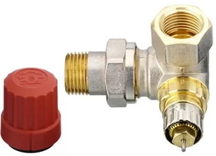 Danfoss Niklowany Zawór termostatyczny RA-N 15 Trójosiowy lewy 013G0234 - Akcesoria grzewcze - miniaturka - grafika 3