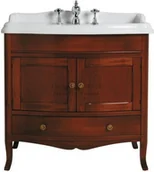 Szafki łazienkowe - SIMAS ARCADE szafka pod umywalkę 84 cm drzwiczki wygięte 2 kolory ARMC90 - miniaturka - grafika 1