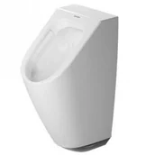 Pisuary - Duravit ME by Starck Elektroniczny pisuar na baterie, rimless bez rantu spłukują - miniaturka - grafika 1