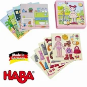 Układanki dla dzieci - Haba Układanka Magnetyczna Ubranka Lilli - miniaturka - grafika 1