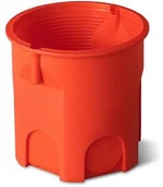 Puszki elektryczne i akcesoria - Elektro-Plast Puszka podtynkowa 60 głęboka 0206-50 pomarańczowa - miniaturka - grafika 1