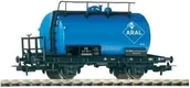 Kolejki i akcesoria - Piko H0 Cysterna Aral DB w skali H0 PI epoka III - miniaturka - grafika 1