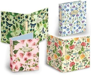 Pigna Segregator A5 Pigna Nature Flowers 4 zaczepy mix wzorów - Segregatory - miniaturka - grafika 2