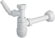 Syfony - McAlpine półsyfon umywalkowy biały z podłączeniem pralki HC2WM-32 - miniaturka - grafika 1