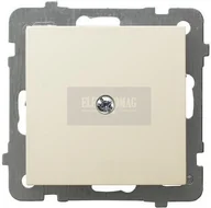 Klawisze i ramki - Ospel AS ECRU ZAŚLEPKA Z-1G/M/27 - miniaturka - grafika 1