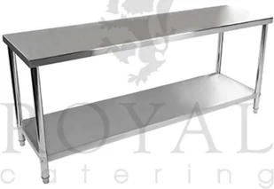456 Royal Catering 4564349 stół roboczy ze stali nierdzewnej bez kantu Royal Cat - Stoły warsztatowe 456 Royal Catering 4564349 stół roboczy ze stali nierdzewnej bez kantu Royal Cat - Stoły warsztatowe - miniaturka - grafika 1