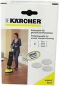 Inne artykuły do sprzątania - Kärcher 2.863-196.0 - Pady polerujące parkiet woskowany 3 szt - miniaturka - grafika 1