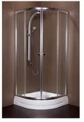 Kabiny prysznicowe - Askopol Galatea Plus 90x90 szkło przejrzyste - miniaturka - grafika 1
