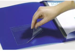 Durable Samoprzylepne Etui na CD/DVD z klapką Pocketfix 10 sztuk 8080-19 - Etykiety samoprzylepne i bloki etykiet - miniaturka - grafika 4