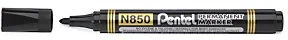 Pentel Poland Sp z o.o MARKERY PERMANENTNE OKRĄGŁA KOŃCÓWKA N850-CZARNY N850-A - Markery permanentne - miniaturka - grafika 3