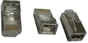 Wtyczki i adaptery - Gembird wtyk RJ45, FTP-ekranowany, kat. 5e (100szt.) 8P8C - miniaturka - grafika 1