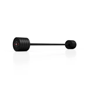 Marbo Sport Sztanga gumowana prosta 45 kg czarna MW-SG-45-K4 - Sztangi Marbo Sport Sztanga gumowana prosta 45 kg czarna MW-SG-45-K4 - Sztangi - miniaturka - grafika 3