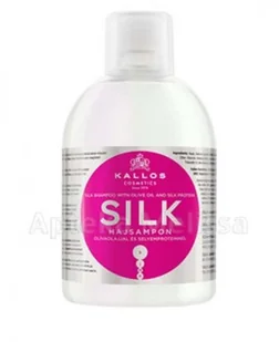 Kallos KJMN jedwabisty szampon do włosów suchych i wrażliwych Silk Shampoo with - Szampony do włosów Kallos KJMN jedwabisty szampon do włosów suchych i wrażliwych Silk Shampoo with - Szampony do włosów - miniaturka - grafika 2