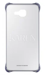Samsung Clear Cover do Galaxy A5 (2016) Black EF-QA510CBEGWW - Etui i futerały do telefonów - miniaturka - grafika 2