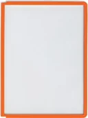 Systemy ekspozycyjne i znaki informacyjne - Durable Zestaw paneli prezentacyjnych SHERPA pomarańczowy 5 sztuk DU071-7 - miniaturka - grafika 1