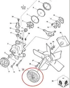 Części i akcesoria do maszyn rolniczych - CNH SPRZĘGŁO WISKOZOWE 81862862 - miniaturka - grafika 1