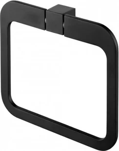 Bisk Wieszak łazienkowy na ręczniki FUTURA znal czarny - Wieszaki łazienkowe - miniaturka - grafika 3