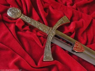 Płatnerze hiszpańscy Szczerbiec -miecz koronacyjny królów polskich z XIIw. - Repliki - broń Płatnerze hiszpańscy Szczerbiec -miecz koronacyjny królów polskich z XIIw. - Repliki - broń - miniaturka - grafika 1