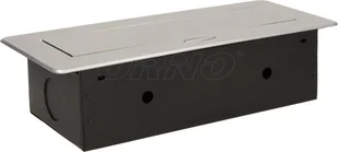 Orno Gniazda wpuszczane w blat 3x230V srebrny OR AE 1336/G - Gniazdka elektryczne - miniaturka - grafika 6