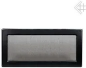 Akcesoria kominkowe - Kratki.pl Kratka kominkowa malowana czarna 22x37 6674-898A9_20130202094922 - miniaturka - grafika 1