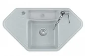 Zlewozmywaki - SystemCeram Vega Eck 50340168 - miniaturka - grafika 1