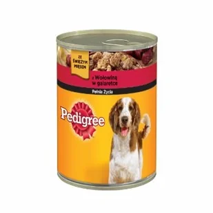 Pedigree Adult Wołowina Puszka 400G - Mokra karma dla psów - miniaturka - grafika 4