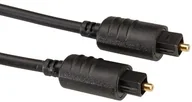 Kable - Rotronic ROLINE Fiber Cable Toslink ST/ST, czarny 2 m 11094382 - miniaturka - grafika 1