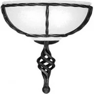 Lampy ścienne - Elstead Lighting ELSTEAD PEMBROKE PB/WU BLK Kinkiet 20 / PEMBROKE PB/WU BLK - miniaturka - grafika 1