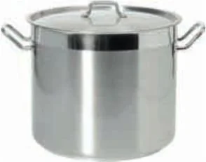 Garnek wysoki Profi Line z pokrywką dno Sandwich 6 l śr. 200 x 190 h - Hendi 832202 - Garnki - miniaturka - grafika 2