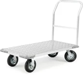 Wózki magazynowe - AJ Aluminiowy wózek platformowy. 31157 - miniaturka - grafika 1