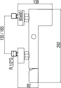 Tres Loft-Colors 200.170.01.AC - Baterie wannowe i prysznicowe - miniaturka - grafika 2