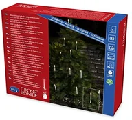 Pozostałe oświetlenie - Konstsmide 1930-100 lampki choinkowe LED z pilotem na 2 x AAA 1,5 V (nieobjęte zakresem dostawy), 10 białych świec, na zewnątrz, stopień ochrony: IP44, zasilane bateriami: 20 x AA 1,5 V (objęte - miniaturka - grafika 1